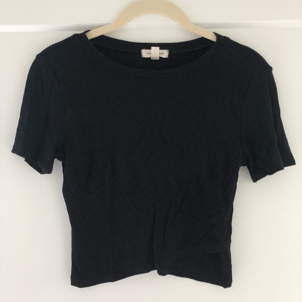 Urban Outfitters Black Crop Top